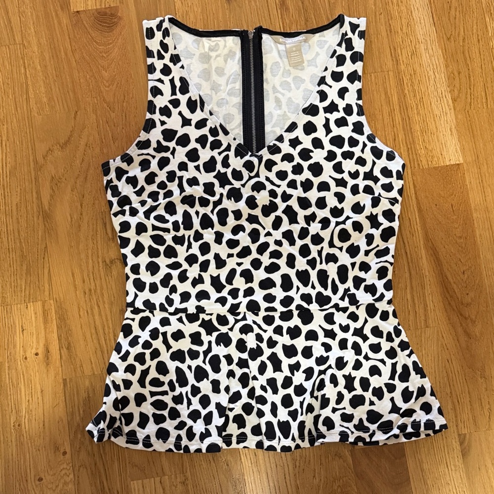 Banana Republic Black & White Tank Top